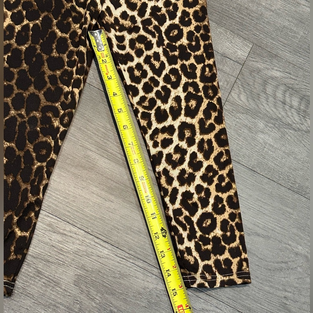 Girls SHEIN animal print leggings size 7y - Picture 7 of 7